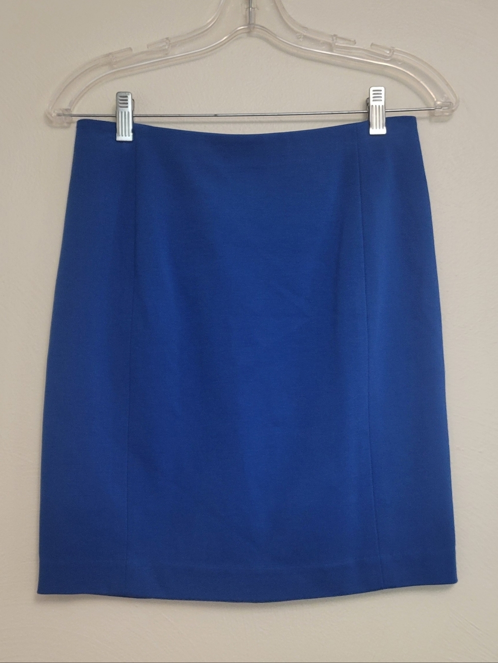 Ann Taylor Cobalt Blue Pencil Skirt Size 0